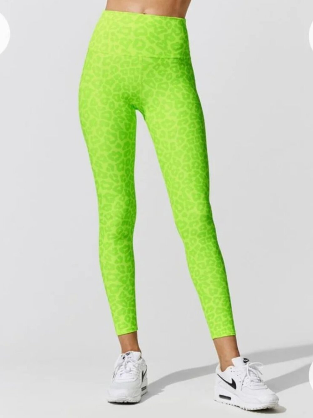Beach Riot Sport Ayla Neon Animal Print Leggings Rave
